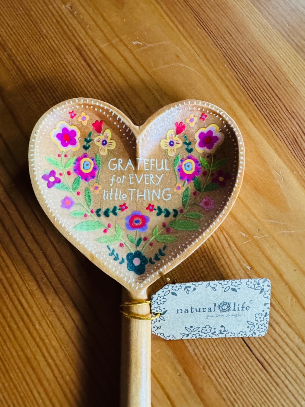 Natural Life wooden spoon